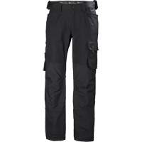 Pantalons de travail Oxford, Coton, Noir, Taille 44 Distribution Industrielle GC
