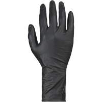 Gants jetables KeepKleen, Grand, Nitrile, 8 mils, Sans poudre, Noir Distribution Industrielle GC