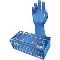 Gant d'examen extra long SilkTex XPL, Petit, Latex, 13 mils, Sans poudre, Bleu, Classe 2 Distribution Industrielle GC