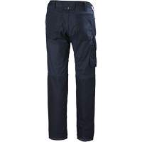 Pantalons d'entretien Oxford, Poly-coton, Bleu marin, Taille 30, Entrejambe 30 Distribution Industrielle GC