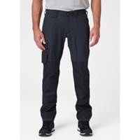 Pantalons d'entretien Oxford, Poly-coton, Bleu marin, Taille 30, Entrejambe 30 Distribution Industrielle GC
