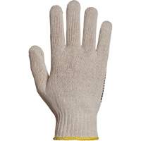 Gant en tricot avec pois de PVC Sure Grip, Poly/coton, Un c&ocirc;t&eacute;, Calibre 7, T-petit Distribution Industrielle GC