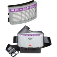 Ensemble complet d'APR &agrave; &eacute;puration d'air motoris&eacute; Versaflo TR-300, Pile Lithium-ion Distribution Industrielle GC