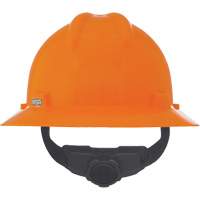 Casque de s&eacute;curit&eacute; &agrave; fente et bordure compl&egrave;te V-Gard, R&eacute;pond aux normes CSA type 1, Suspension Rochet, Non ventil&eacute; Distribution Industrielle GC