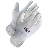 Gants enduits antistatiques X-Site, 8, R&ecirc;vetement Polyur&eacute;thane, Calibre 15, Enveloppe en Nylon/Cuivre Distribution Industrielle GC
