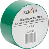 Aisle Marking Tape, 2" x 108', PVC, Green Distribution Industrielle GC