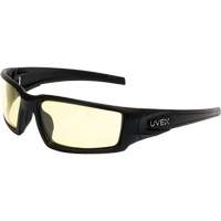 Lunettes de s&eacute;curit&eacute; Uvex HydroShield Hypershock, Lentille Ambr&eacute;e, Antibu&eacute;e/Anti-&eacute;gratignures, ANSI Z87+/R&eacute;pond ou surpasse la norme CSA Z94.3 Distribution Industrielle GC