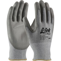Gants r&eacute;sistants aux coupures G-Tek PolyKor, Taille Petit, Calibre 13, Rev&ecirc;tement Polyur&eacute;thane, Enveloppe en Poly&eacute;thyl&egrave;ne, ASTM ANSI niveau A4/EN 388 niveau 5/EN 388 niveau D Distribution Industrielle GC
