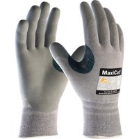 Gants r&eacute;sistants aux coupures en tricot sans coutures ATG MaxiCut 5, Taille T-petit, Calibre 13, Rev&ecirc;tement Mousse de nitrile, Enveloppe en Dyneema/Nylon, ASTM ANSI niveau A4/EN 388 niveau 4/EN 388 niveau C Distribution Industrielle GC