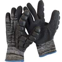 Anti-Impact Coated Hammer Gloves, 8/Medium, Synthetic Palm, Elastic Cuff Distribution Industrielle GC