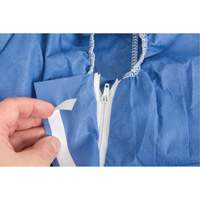 Hooded Coveralls, Medium, Blue, SMS Distribution Industrielle GC