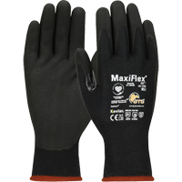 Gants compatibles avec les &eacute;crans tactiles ATG MaxiFlex Cut, Taille T-petit, Calibre 15, Rev&ecirc;tement Mousse de nitrile, Enveloppe en Polyester/Kevlar, ASTM ANSI niveau A4/EN 388 niveau 3/EN 388 niveau D Distribution Industrielle GC
