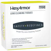 Serviettes nettoyantes pour lentilles, 4,9" x 7,9", 300 /pqt. Distribution Industrielle GC