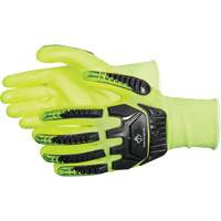 Dexterity&reg; Anti-Impact High-Visibility Gloves, Small, Foam Nitrile Palm, Elastic Cuff Distribution Industrielle GC