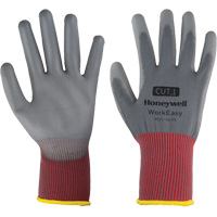 Gants de protection contre les coupures WorkEasy, Taille 6/T-petit, Calibre 13, Rev&ecirc;tement Polyur&eacute;thane, Enveloppe en Polyester, EN 388 niveau 1 Distribution Industrielle GC