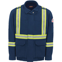 Blouson aviateur doubl&eacute; pour hommes avec garniture r&eacute;fl&eacute;chissante, Petit, Bleu marin, 29 cal/cm² Distribution Industrielle GC