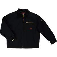 Veste de travail en toile lourde, Hommes, Petit, Noir Distribution Industrielle GC
