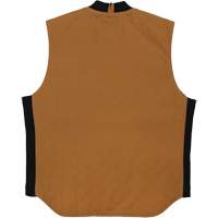 Gilet &agrave; moto WV04, Hommes, Petit, Brun Distribution Industrielle GC