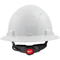 Casque de s&eacute;curit&eacute; &agrave; bordure compl&egrave;te avec suspension &agrave; 6 points, Suspension Rochet, ANSI type I/CSA type 1 Distribution Industrielle GC
