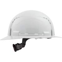 Casque de s&eacute;curit&eacute; &agrave; bordure compl&egrave;te avec suspension &agrave; 6 points, Suspension Rochet, ANSI type I/CSA type 1 Distribution Industrielle GC