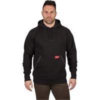 Heavy-Duty Pullover Hoodie, Men's, Small, Black Distribution Industrielle GC