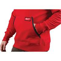 Heavy-Duty Pullover Hoodie, Men's, Small, Red Distribution Industrielle GC