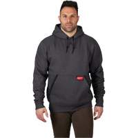 Heavy-Duty Pullover Hoodie, Men's, Small, Grey Distribution Industrielle GC