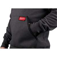 Heavy-Duty Pullover Hoodie, Men's, Small, Grey Distribution Industrielle GC