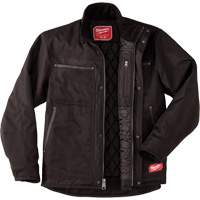 Blouson classique GridIron, Hommes, Petit, Noir Distribution Industrielle GC