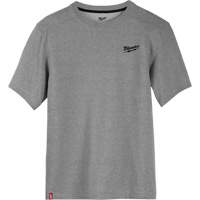 T-shirt de travail hybride, Hommes, Petit, Gris Distribution Industrielle GC