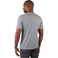 T-shirt de travail hybride, Hommes, Petit, Gris Distribution Industrielle GC