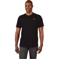 T-shirt de travail hybride, Hommes, Petit, Noir Distribution Industrielle GC