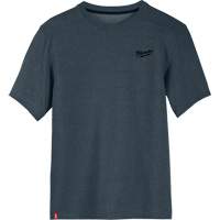 T-shirt de travail hybride, Hommes, Petit, Bleu Distribution Industrielle GC