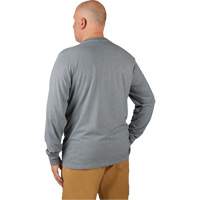 T-shirt de travail hybride, Hommes, Petit, Gris Distribution Industrielle GC