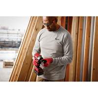 T-shirt de travail hybride, Hommes, Petit, Gris Distribution Industrielle GC