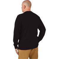 T-shirt de travail hybride, Hommes, Petit, Noir Distribution Industrielle GC