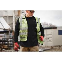 T-shirt de travail hybride, Hommes, Petit, Noir Distribution Industrielle GC