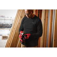 T-shirt de travail hybride, Hommes, Petit, Noir Distribution Industrielle GC