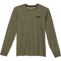 T-shirt de travail hybride, Hommes, Petit, Vert Distribution Industrielle GC