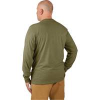 T-shirt de travail hybride, Hommes, Petit, Vert Distribution Industrielle GC