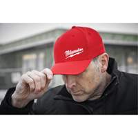 Flexfit&reg; Fitted Hat, Red, Poly-Cotton Distribution Industrielle GC