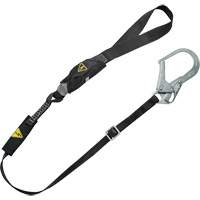 V-Series Utility Energy Absorbing Lanyard, 6', Rebar Hook Center, Snap Hook Leg Ends, Nylon Distribution Industrielle GC