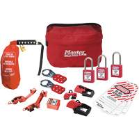 Premier Lockout Kit with Zenex Thermoplastic Locks, Electrical Kit, 16 Components Distribution Industrielle GC