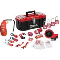 Premier Lockout Kit with Zenex Thermoplastic Locks, Electrical Kit, 21 Components Distribution Industrielle GC