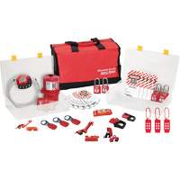 Premier Lockout Kit with Zenex Thermoplastic Locks, Electrical Kit, 27 Components Distribution Industrielle GC