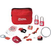 Standard Lockout Kit with Zenex Thermoplastic Locks, Electrical/Valve Kit, 14 Components Distribution Industrielle GC