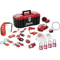 Premier Lockout Kit with Zenex Thermoplastic Locks, Electrical/Valve Kit, 27 Components Distribution Industrielle GC