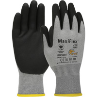 Gants compatibles avec les &eacute;crans tactiles ultral&eacute;gers ATG MaxiFlex Elite, Grand, R&ecirc;vetement Nitrile, Calibre 18, Enveloppe en Nylon Distribution Industrielle GC