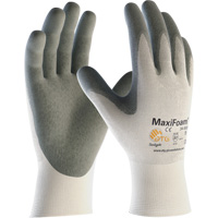 Gants en tricot sans couture de qualit&eacute; sup&eacute;rieure ATG MaxiFoam, Grand, R&ecirc;vetement Nitrile, Calibre 15, Enveloppe en Nylon Distribution Industrielle GC