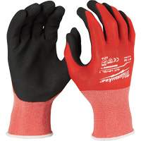 Gants r&eacute;sistant aux coupures, Taille Grand, Rev&ecirc;tement Nitrile, Enveloppe en Nylon/Lycra, ANSI/ISEA 105 niveau 1/EN 388 niveau 1 Distribution Industrielle GC